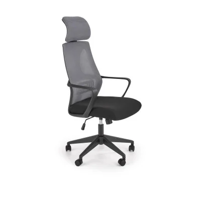 VALDEZ OFFICE CHAIR, GRAY / BLACK